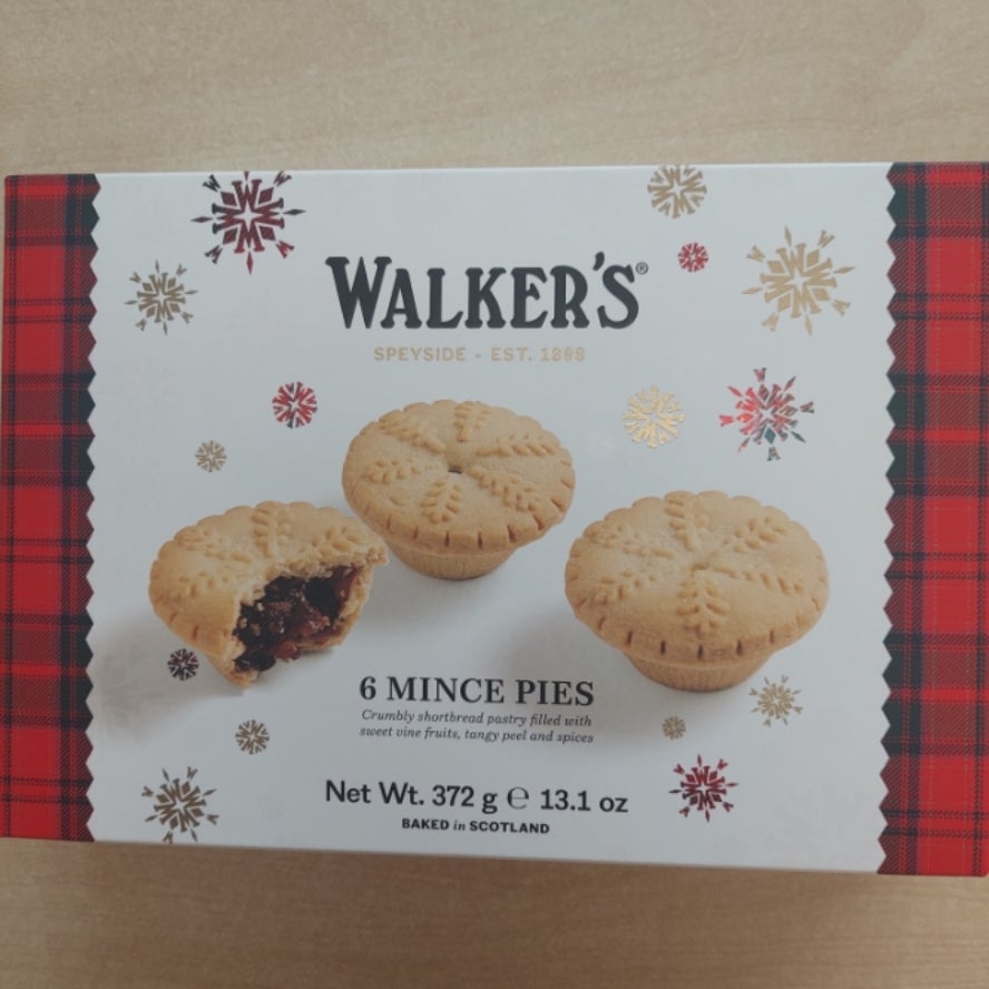 Walkers 6 Luxury Mince Pies British Marketplace